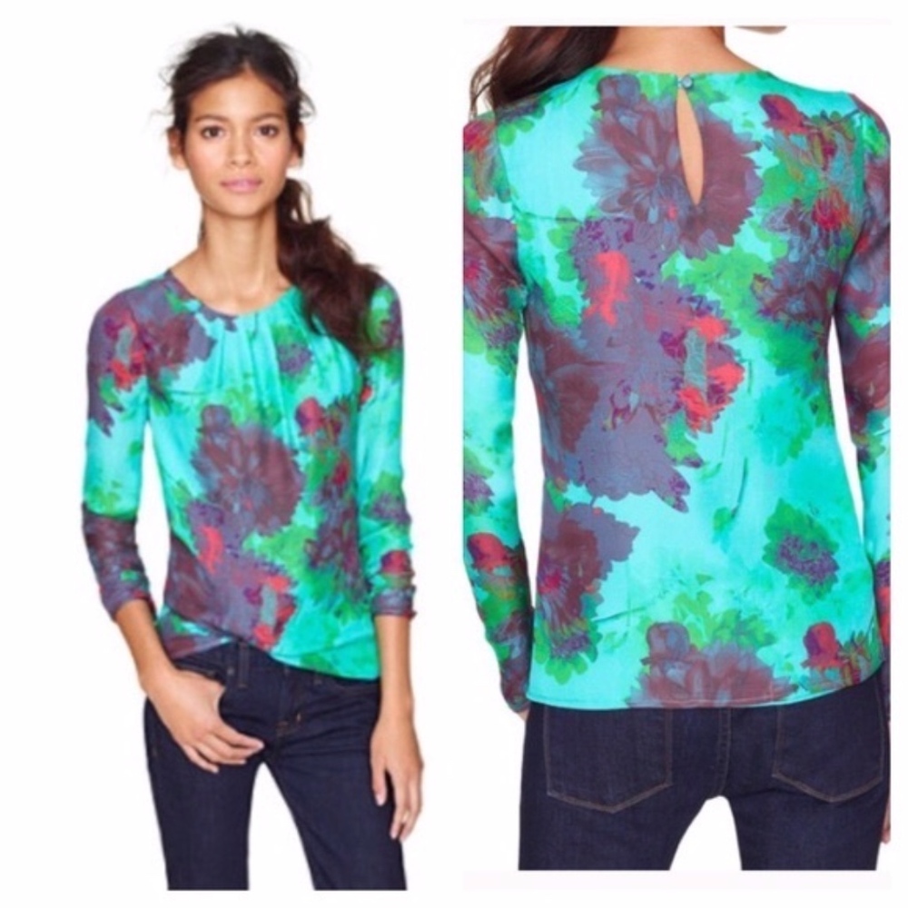 J.Crew Silk Blouse | Sz 0